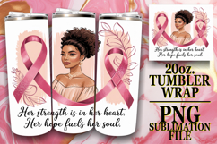ENCHANTING VIEWS 20oz TUMBLER WRAP, Cancer Product Image 1