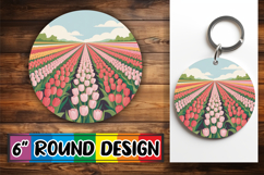 Joyful Circle Designs Sublimation PNG, Spring Product Image 1