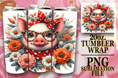 SERENE ESCAPES 20oz TUMBLER WRAP, Cute Animals Product Image 1