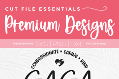 Gaga svg - Grandma Gaga svg - a grandma svg for crafters Product Image 5