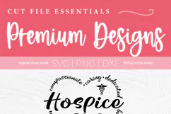 Hospice CNA svg, a hospice nurse svg for the team or crew Product Image 5