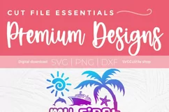 My First Cruise SVG, Baby Cruise vacation, 2024 svg Product Image 5