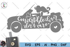 Girls-convertible hair dont care svg Product Image 1