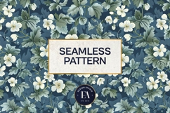 Ivy Floral Pattern | Vintage Botanical Leaf Texture Product Image 3