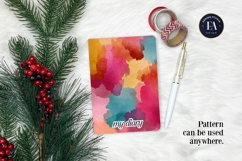 Watercolor Wash Digital Paper | Seamless Rainbow Texture Product Image 4