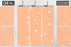 Pastel Pink Glitter Tumbler Wrap| Tumbler Sublimation Product Image 1