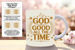 GREAT GIFT: 11oz Mug Wrap PNG , Religious Product Image 1
