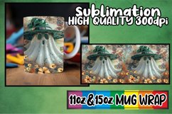 Haunted Harvest: 3D Mug Sublimation Wraps - Autumn Theme Product Image 1