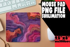 Stylish Floral Pattern Mouse Pad Design Product Image 1