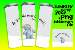 Sublimation Ready 20oz Tumbler , Religious Product Image 1