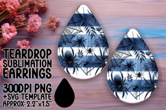 Elegant Teardrop Design for Crafting , Halloween Product Image 1