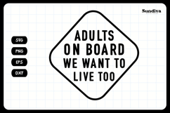 35 Funny Car Sticker Sayings Bundle | Vehicle Decal Product Image 13