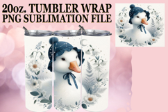 Whimsical Delight 20oz tumbler wrap, Goose Product Image 1
