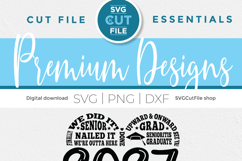 Class of 2027 svg, cute 2027 grad svg, 2027 graduate seniors Product Image 6