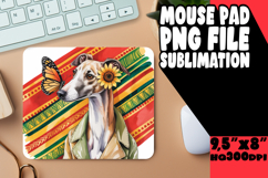 Cozy MOUSE MAT Creative Sublimation, Cute Dog Product Image 1