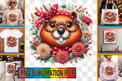 Vibrant TSHIRT Magic Ideas PNG, Cute Animals Product Image 1