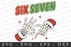 Christmas Six Seven Svg | Christmas svg | Svg cut file Product Image 1