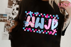 WWJD Png, Christian Pastel Sublimation, Floral Faith Shirt Product Image 5