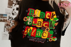 Black History Month PNG, My History Is Strong, Afro American Product Image 1