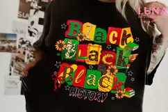 Black History Month PNG, My History Is Strong, Afro American Product Image 1