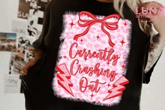 Crash Out Retro Funny Quote PNG, Sassy Sarcastic Shirt Png Product Image 3