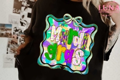 Mardi Gras Carnival PNG, Coquette Bow, Mardi Gras Y’all Png Product Image 1