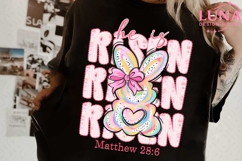 Glitter He is risen Png, Christian Easter Png, Easter Png Product Image 5