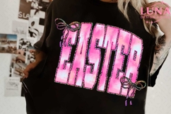 Leopard Brushstroke Easter Png, Christian Easter Png Product Image 1
