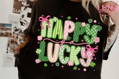 Happy Go Lucky Png,Preppy St Patrick's Love PNG Product Image 1