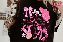 Pink Cowboy Boots Png, Rodeo Fashion, Cowgirl Boots PNG Product Image 5