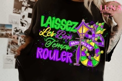 Glitter Laissez Les Bon Temps Rouler png, Mardi gras Png Product Image 3