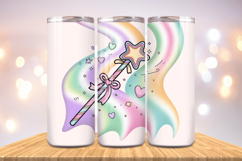 Festive Happy New Year Tumbler Wrap 2026: 20oz Skinny Tumble Product Image 1