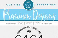 Gaga svg - Grandma Gaga svg - a grandma svg for crafters Product Image 6
