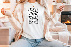 Funny Quilting Quote SVG For Quilters | Quilt Now Product Image 4