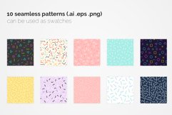 Memphis Seamless Patterns Product Image 2