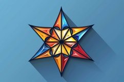 Point Star Background Wallpaper Product Image 1