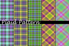 Plaid Pattern Digital Paper Bundle Product Image 1