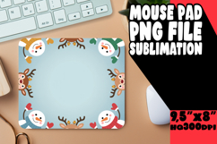 cheerful mouse pad Inspirational PNG, Christmas Product Image 1