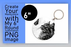 Cute Kitty Sublimation: Circle &amp; Coaster Collection Product Image 1
