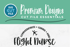Flight Nurse svg, a unisex nurse appreciation svg file Product Image 2