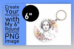 Lovely Circle Design Car Coaster PNG , Beauty Woman Product Image 1