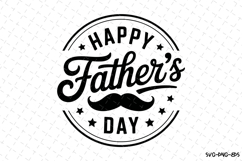 Happy Father&#039;s day Svg | Svg Files for Cricut Product Image 1