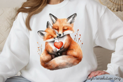 Mothers Day Animals Clipart Sublimation Bundle PNG Product Image 13