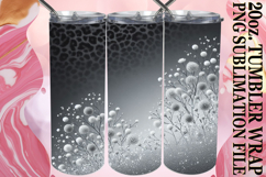 Blissful Dreams 20oz tumbler wrap, Leopard Prints Product Image 1