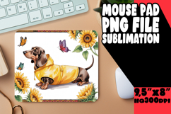 ENCHANTED desk pad Sublimation Style, Cute Dog Product Image 1