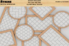 Frames Bundle / Herringbone, Honeycomb, Subway Tile, Diamond Product Image 9