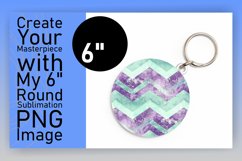 Sparkling Glitter Stripe Round Design Product Image 1