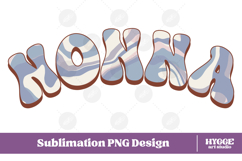 nonna Png Retro Retro Mother's Day Mom Sublimation Product Image 1