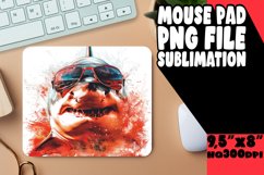 Marine Mosaic: Colorful Sublimation Shark Pad Product Image 1