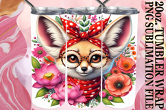 ENCHANTING HORIZONS 20oz TUMBLER WRAP, Cute Animals Product Image 1